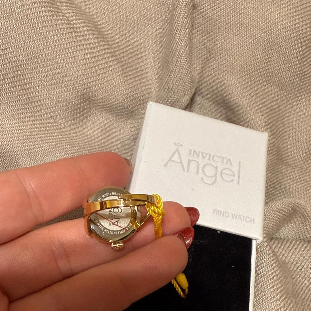 Invicta Angel Ring watch Gold-Tone - Picture 3 of 4
